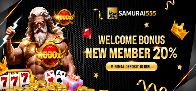 WELCOME BONUS NEW MEMBER 20%